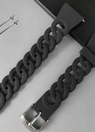 スマートウォッチ リング ブレスレット シリコン製汎用腕時計リストバンド