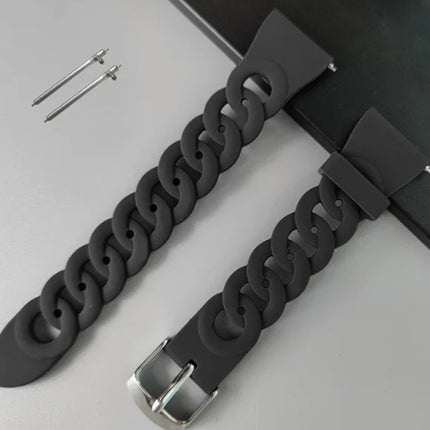 Smart Watch Ring Bracelet Silicone Universal Watch Wristband