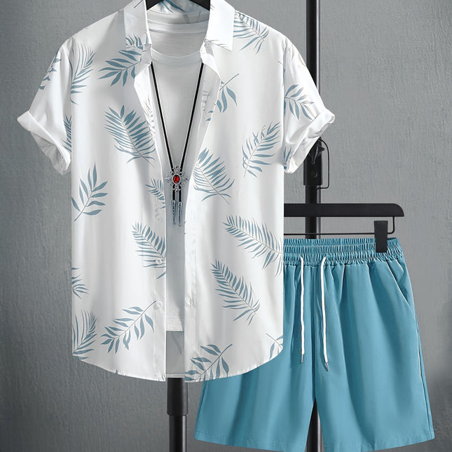New Style Shirt Shorts 3D Printed Two-piece Set
