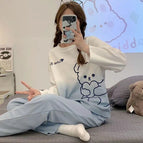 Long sleeve gradient bear