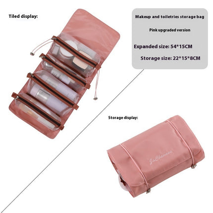 Split 4-in-1 Multi-Functional Travel Cosmetic Bag