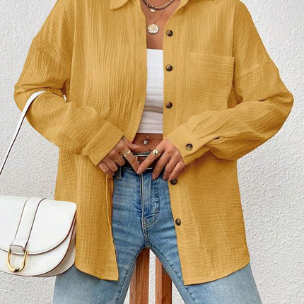 Autumn Drop Shoulder Blouse