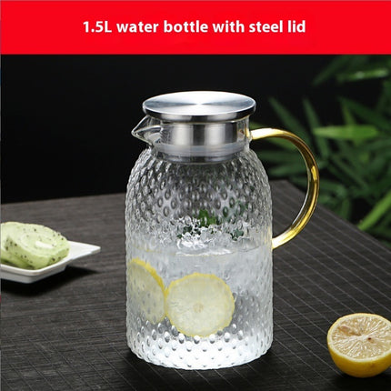 Borosilicate Transparent Glass Pitcher
