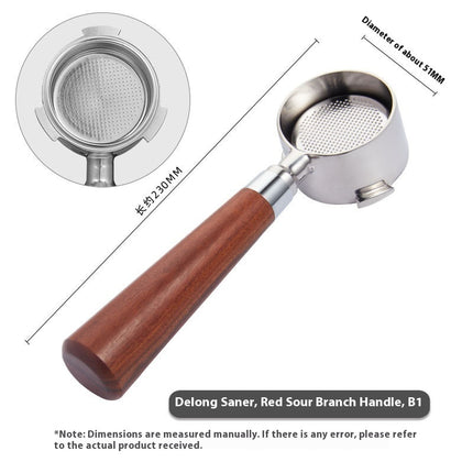 51mm Coffee Machine Modified Solid Wood Handle 43 types