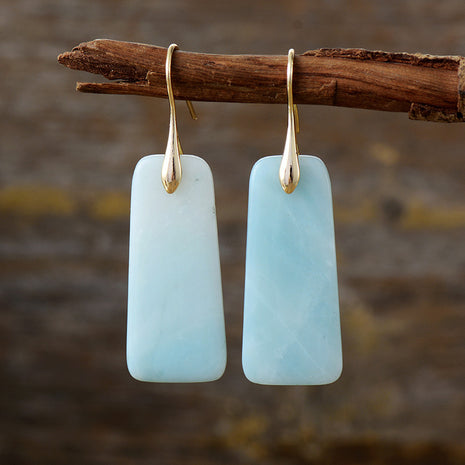 Geometric Pendant Earrings