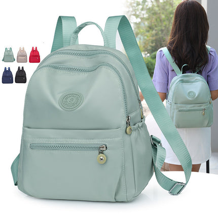 Nylon Oxford Korean Style Small Backpack