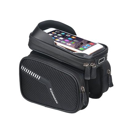 Bicycle Front Beam Phone & Storage Bag – Bicycle Handlebar Saddle Pouch