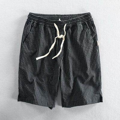 Men's Striped Casual Loose Straight Pants