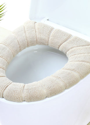 Elastic Thickened Toilet Seat Cushion – Fits O, U & V-Shaped Seats