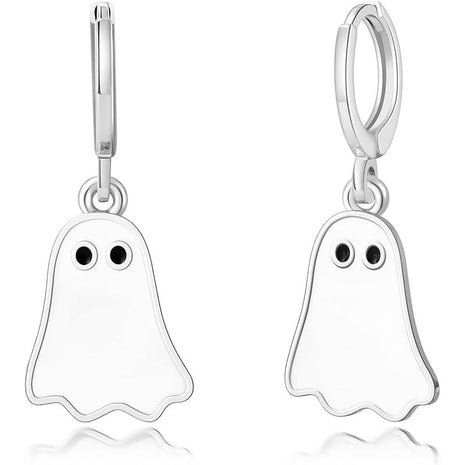 ハロウィンのゴーストピアス