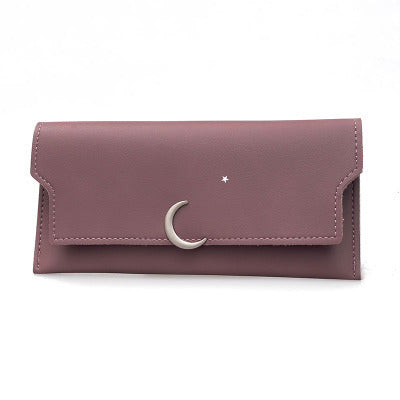 Star Moon Leather Wallet