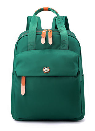 Korean Trend Outdoor Backpack | Retro Nylon Everyday Travel Bag