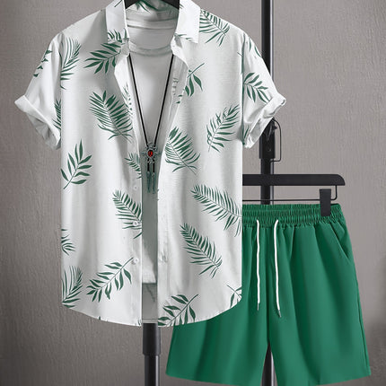 New Style Shirt Shorts 3D Printed Two-piece Set