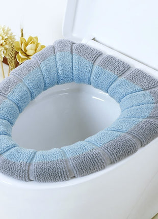 Elastic Thickened Toilet Seat Cushion – Fits O, U & V-Shaped Seats