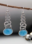 Antique Silver Cloud Blue