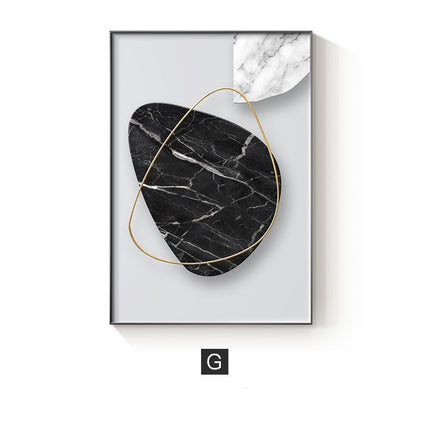 Abstract Marbles - 60x80 cm