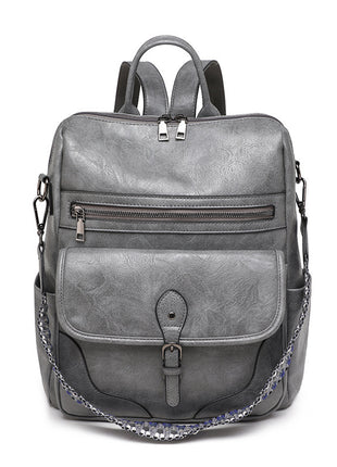 Clamshell Dual-Use Shoulder & Backpack | Lightweight Convertible Everyday Bag