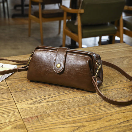 Korean Soft Leather Medium crossbody Handbag