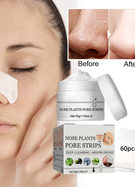 LANBENA Nose Plants Pore Strips | Deep Blackhead Removal & Pore Cleansing Treatment