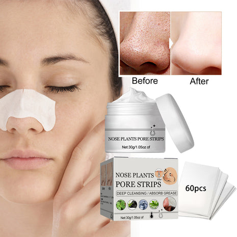 LANBENA Nose Plants Pore Strips | Deep Blackhead Removal & Pore Cleansing Treatment