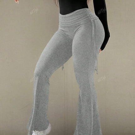Flared Slimming and Versatile Sport Pants