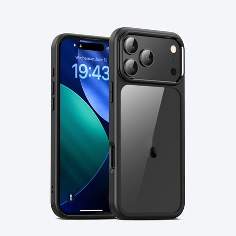 iPhone 17 Drop-proof Soft Edges Hard Shell Case
