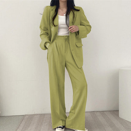 Korean Style Casual Suit Set
