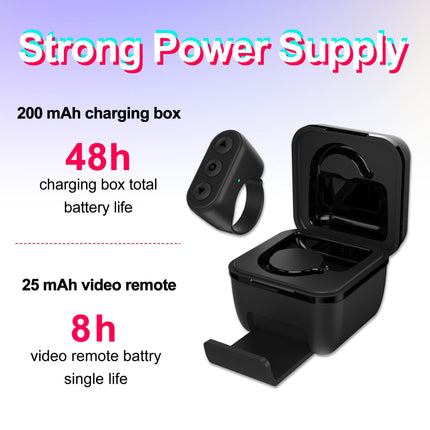 Bluetooth Fingertip Remote Control Ring