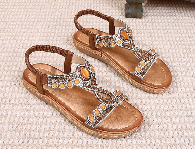 Frosted Bohemian Sandals