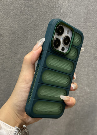iPhone 11/12/13/14/15 Breathable Heat Dissipation Mesh Case