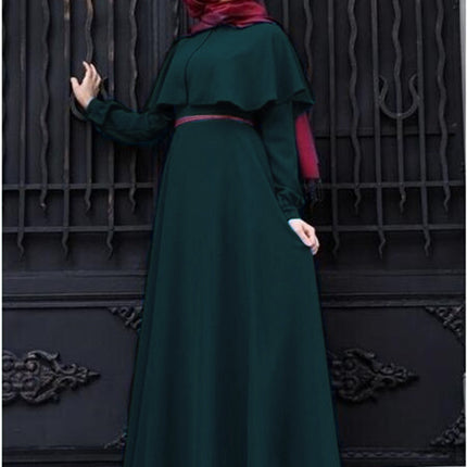 Elastic Sunshine Linen Plus Size Abaya
