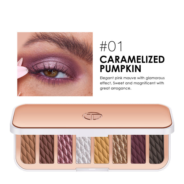 CHAMELEON PIGMENT 8-color Eyeshadow Palette High Gloss