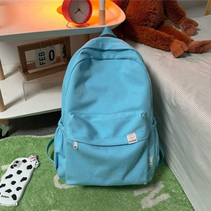 Cute Candy-colored High School Simple Large-capacity Backpack