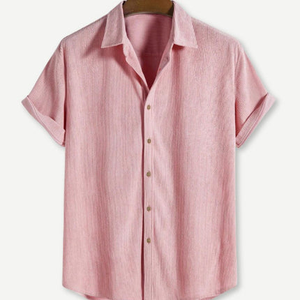 Casual Short-sleeved Men's Shirt