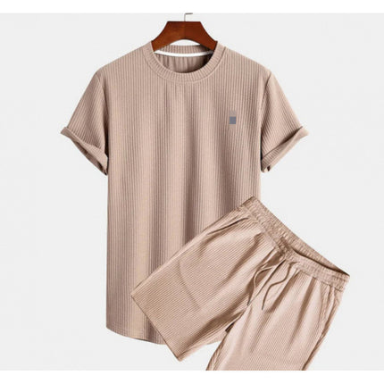 Round Neck Short Sleeve & Short Two-piece