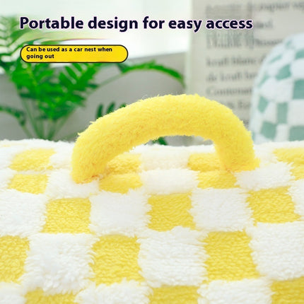 Semi-enclosed Pet House Bed Thick & Warm Four Seasons Universal