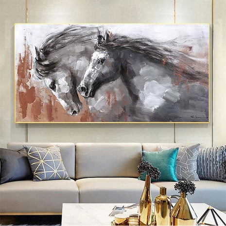 Caballo al galope - 60x120 cm