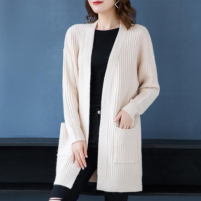 Loose Knitted Shawl Versatile Sweater Coat