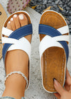 White & Blue