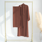 Brown with Headscarf