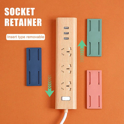 Self-Adhesive Wall Socket & Cable Organizer