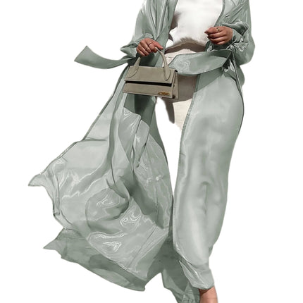 Puff Sleeve Light Abaya