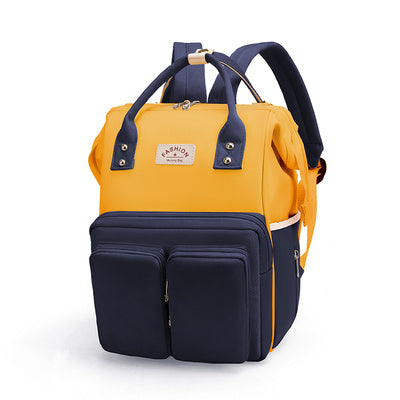Mochila para pañales de gran capacidad Mommy Bag | Bolsa de viaje impermeable para bebés