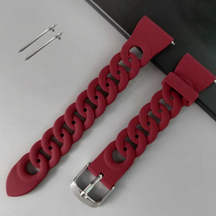 Smart Watch Ring Bracelet Silicone Universal Watch Wristband