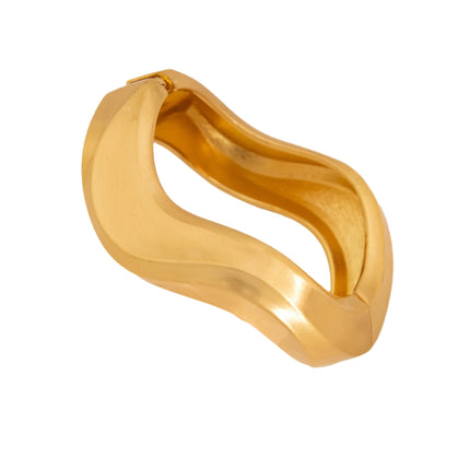 Light Luxury Irregular Alloy Bangles