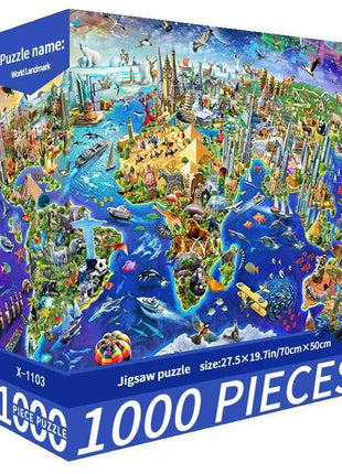 1000-Piece Jigsaw Puzzle – 70 × 50 cm