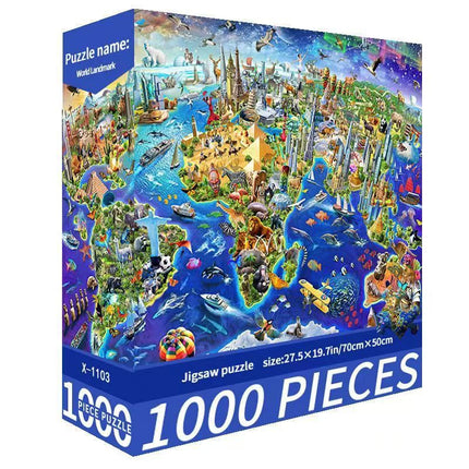 1000-Piece Jigsaw Puzzle – 70 × 50 cm