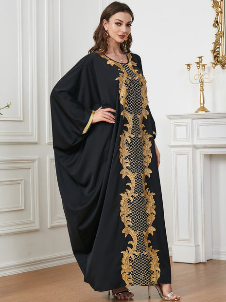 Vestido con manga murciélago Djellaba