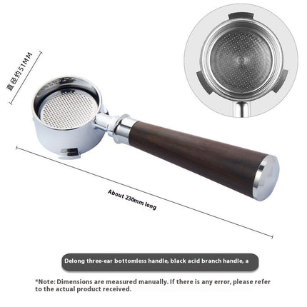 51mm Coffee Machine Modified Solid Wood Handle 43 types