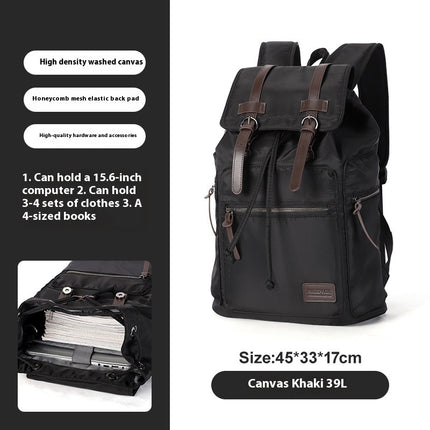 Retro Canvas Backpack Small